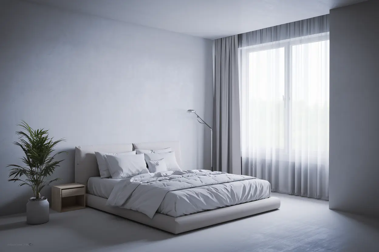 1. Minimalist Aesthetic Small Bedroom for Women