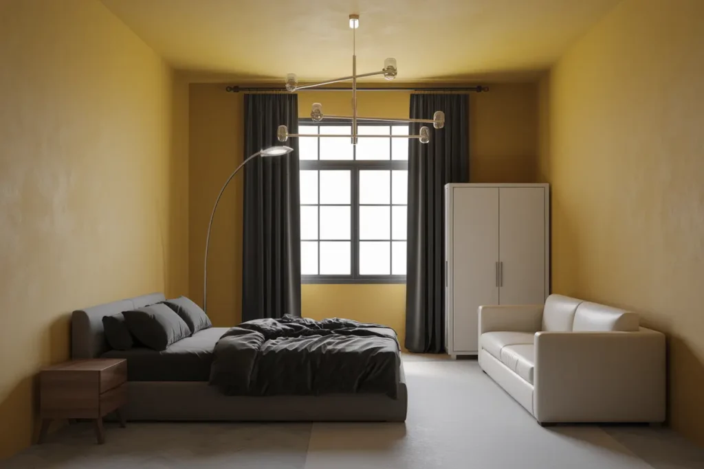 25 Modern Bedroom Ideas for Small Rooms Men Can’t Resist 1 1. Minimalist Modern Small Bedroom for Men