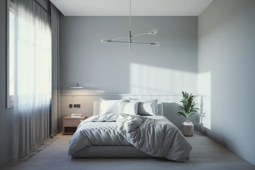 25 Aesthetic Bedroom Ideas for Small Rooms Women Will Love 10 10. Modern Scandinavian Small Bedroom Designs