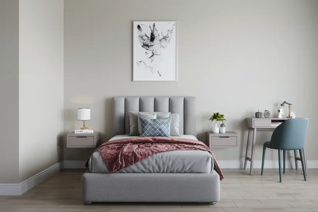 25 Genius Bedroom Ideas for Small Rooms for Teens (That Actually Work!) 15 11. Floating Nightstands for Small Teen Rooms