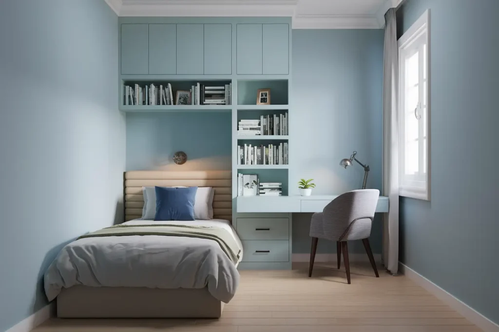 50 Genius Bedroom Ideas for Small Rooms That Looks Wow 18 14. Compact Bedroom Furniture