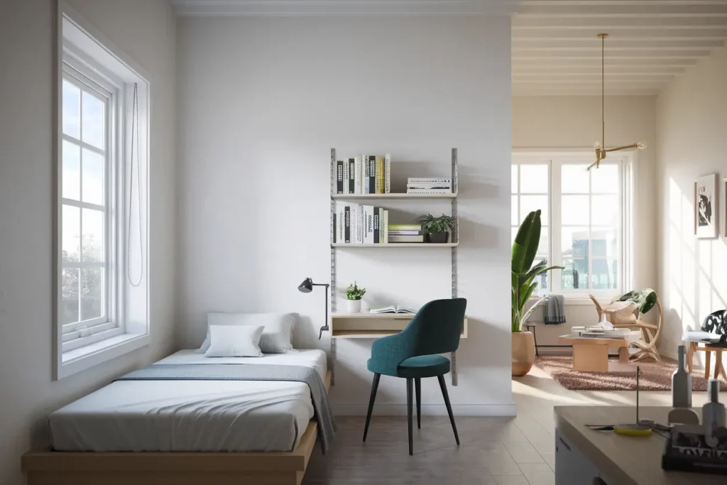 50 Genius Bedroom Ideas for Small Rooms That Looks Wow 19 15. Small Bedroom with Desk Ideas