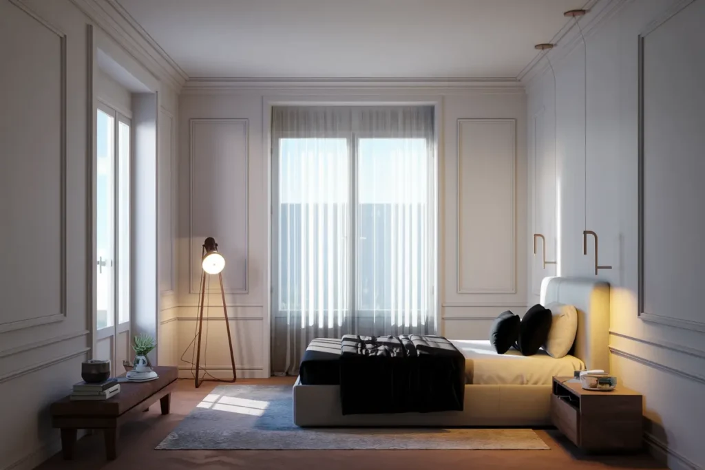 25 Clever Small Room Decoration Ideas to Transform Your Space 30 22. Minimalist Color Schemes for Small Rooms