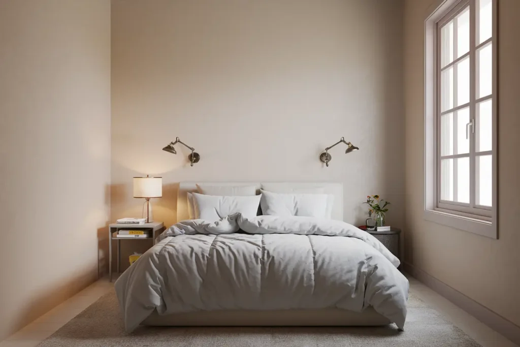 25 Cozy & Clever Bedroom Ideas for Small Rooms Couples Will Obsess Over 33 25. Wall Mounted Reading Lamps for Small Bedrooms