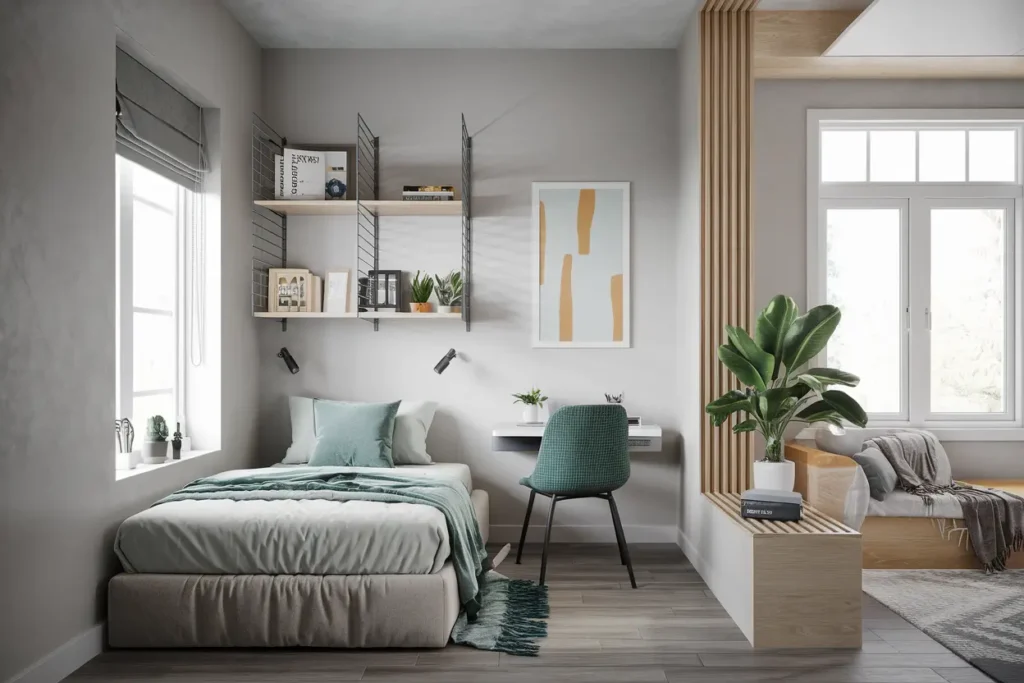 50 Genius Bedroom Ideas for Small Rooms That Looks Wow 34 26. Small Bedroom Wall Decor Ideas
