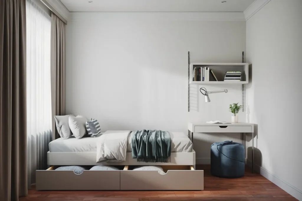 50 Genius Bedroom Ideas for Small Rooms That Looks Wow 35 27. Under Bed Storage Solutions
