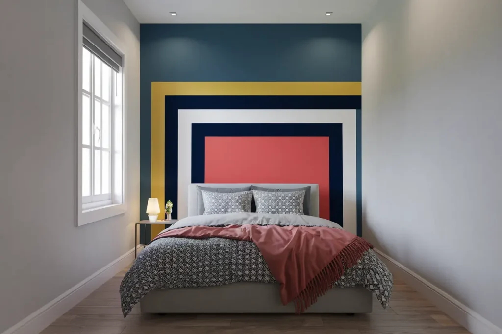 50 Genius Bedroom Ideas for Small Rooms That Looks Wow 38 30. Small Bedroom Accent Wall Ideas