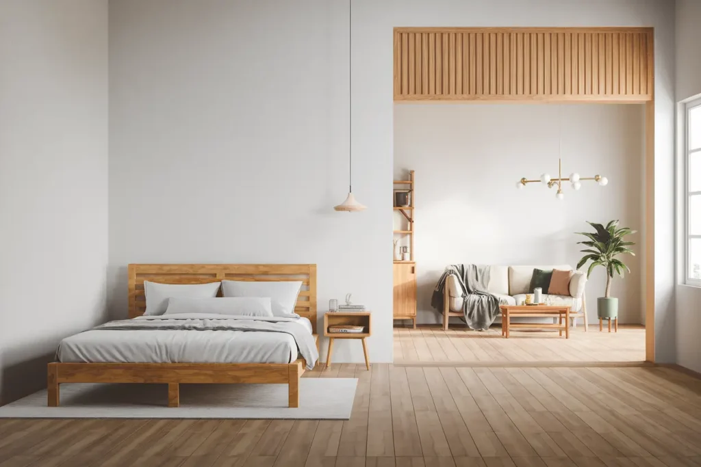 50 Genius Bedroom Ideas for Small Rooms That Looks Wow 39 31. Scandinavian Small Bedroom Design