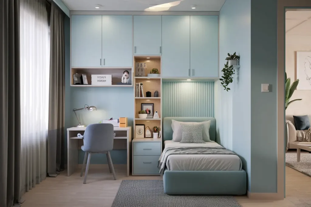 25 Genius Bedroom Ideas for Small Rooms for Teens (That Actually Work!) 4 4. Compact Study Desk Ideas for Small Rooms