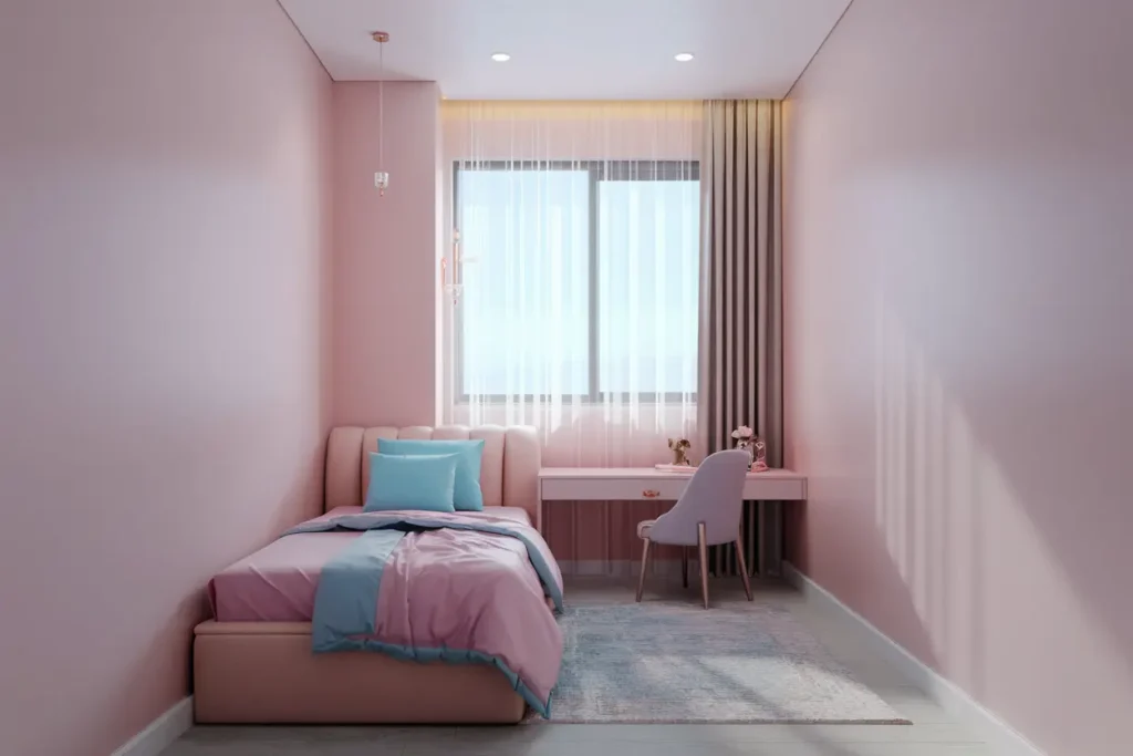25 Aesthetic Bedroom Ideas for Small Rooms Women Will Love 4 4. Soft Pastel Color Themes for Small Bedrooms