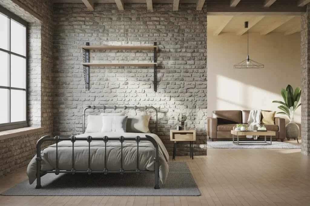 50 Genius Bedroom Ideas for Small Rooms That Looks Wow 49 41. Industrial Style Small Bedroom
