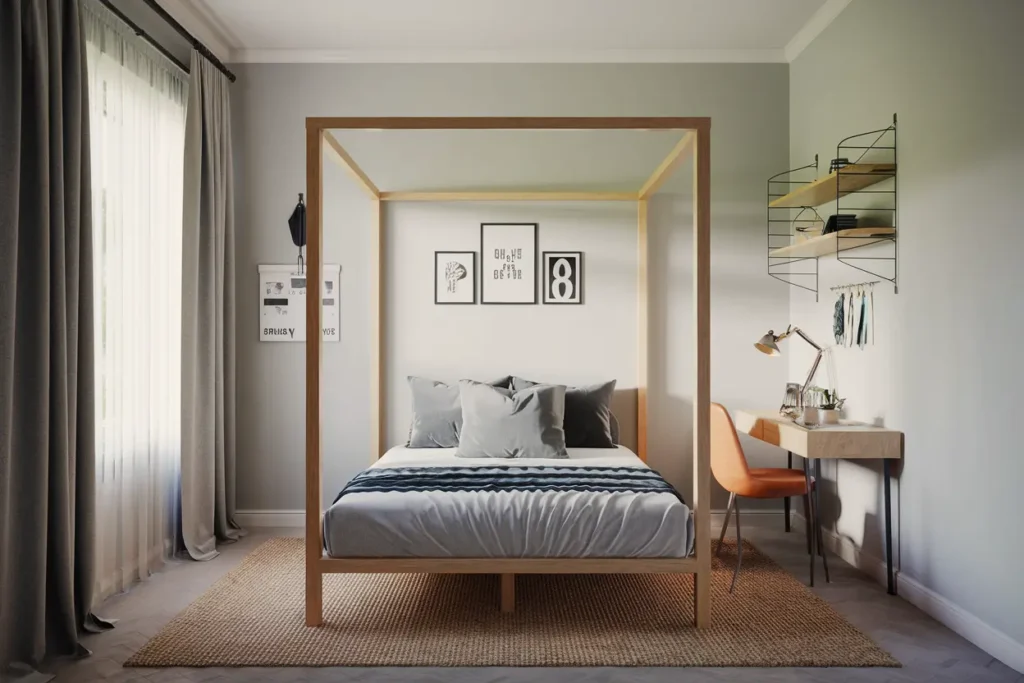 50 Genius Bedroom Ideas for Small Rooms That Looks Wow 51 43. Budget Friendly Small Bedroom Ideas