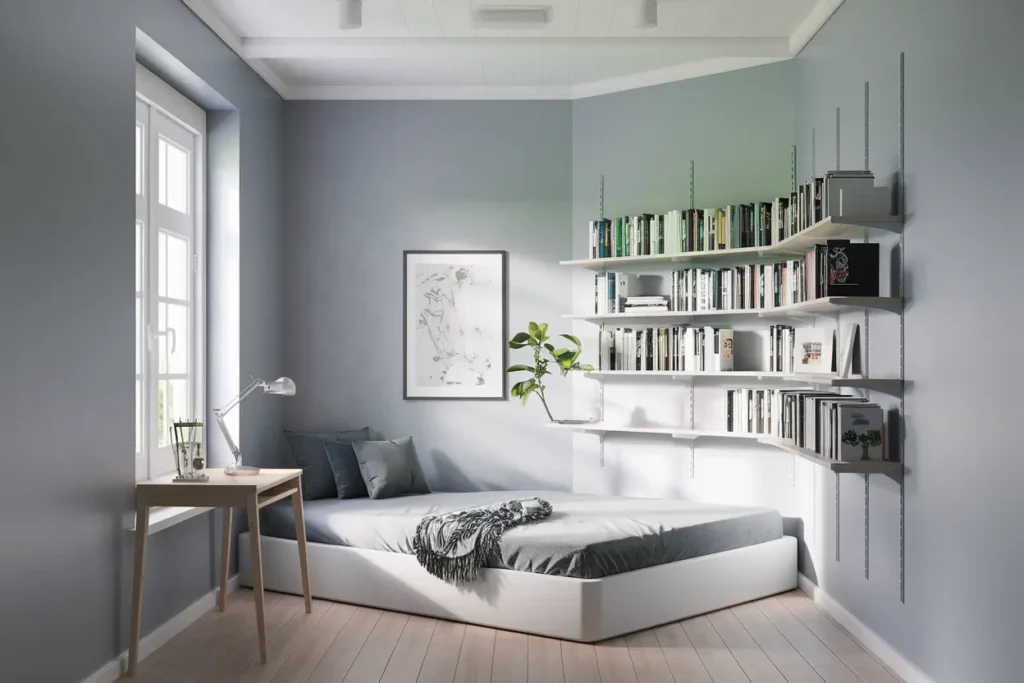 50 Genius Bedroom Ideas for Small Rooms That Looks Wow 58 50. Small Bedroom with Corner Bed