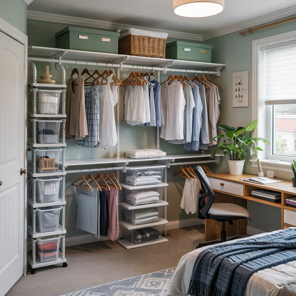 25 Clever Small Bedroom Storage Solutions to Declutter Your Life 23 Best Closet Storage Solutions for Small Bedrooms
