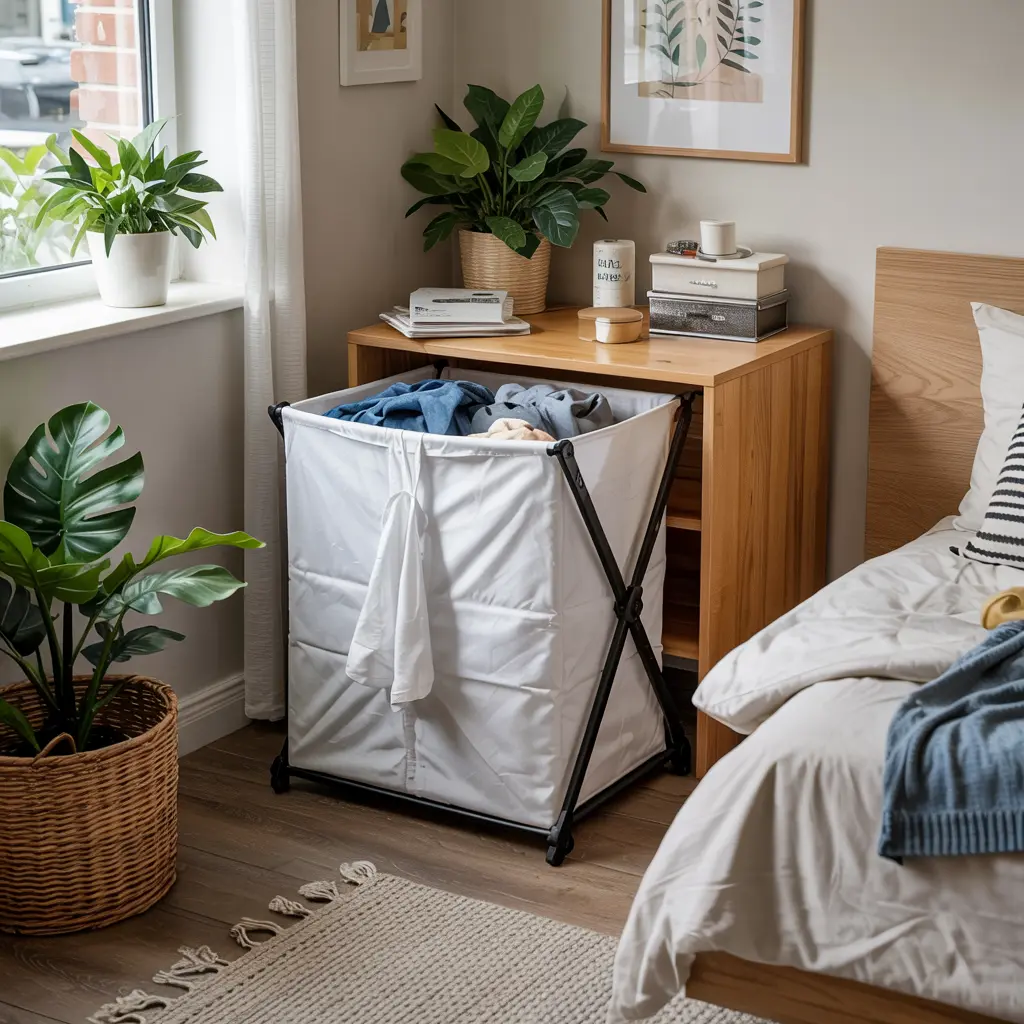 25 Clever Small Bedroom Storage Solutions to Declutter Your Life 31 Best Foldable Laundry Hampers for Small Bedrooms