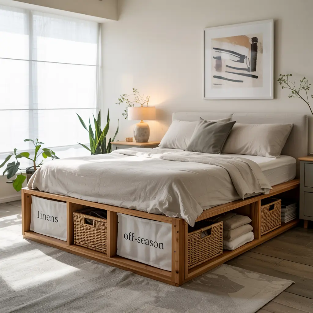 25 Brilliant Small Apartment Bedroom Ideas to Maximize Your Space 7 Best Under Bed Storage Solutions for Apartments