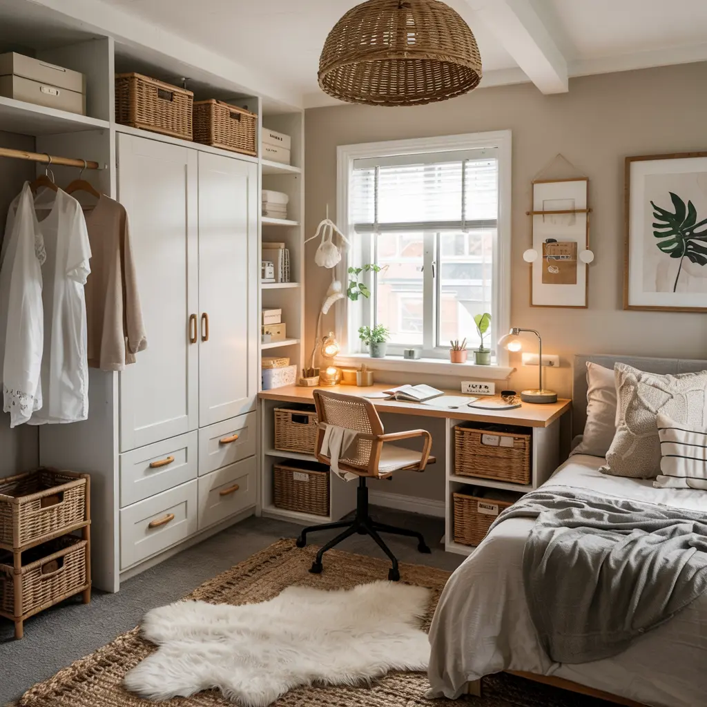 25 Clever Small Bedroom Storage Solutions to Declutter Your Life 10 Foldable Storage Bins for Clutter Free Spaces in Small Bedrooms
