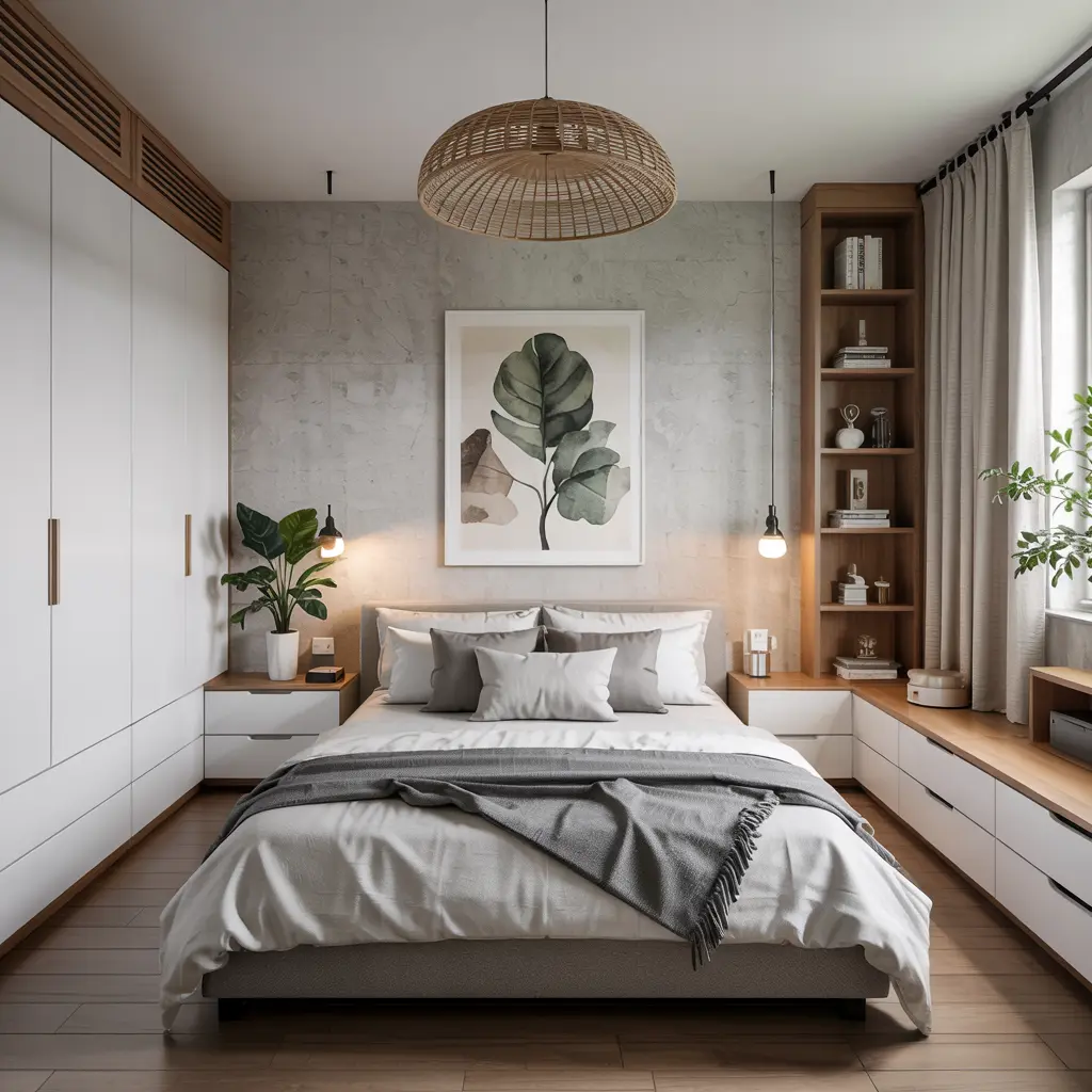 25 Minimalist Small Bedroom Ideas for a Clutter-Free Oasis 4 Hidden Storage Solutions for a Clean Aesthetic