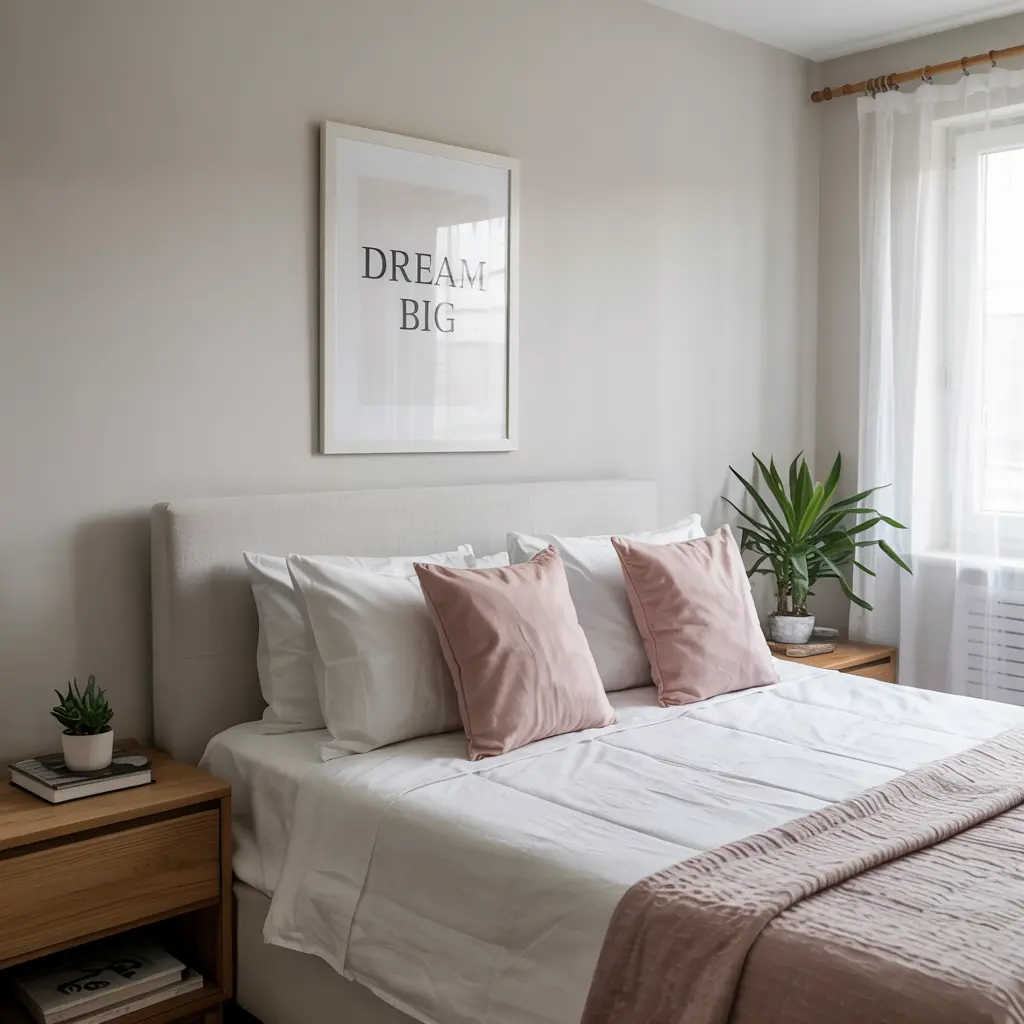 25 Brilliant Small Apartment Bedroom Ideas to Maximize Your Space 17 Light Color Schemes to Make the Room Feel Larger