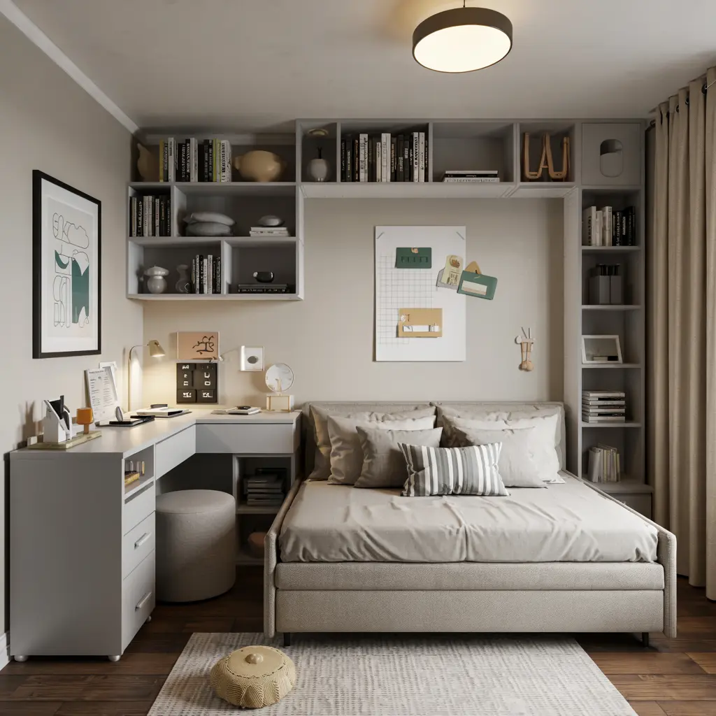 25 Clever Small Bedroom Storage Solutions to Declutter Your Life 5 Multi Functional Furniture for Small Bedrooms