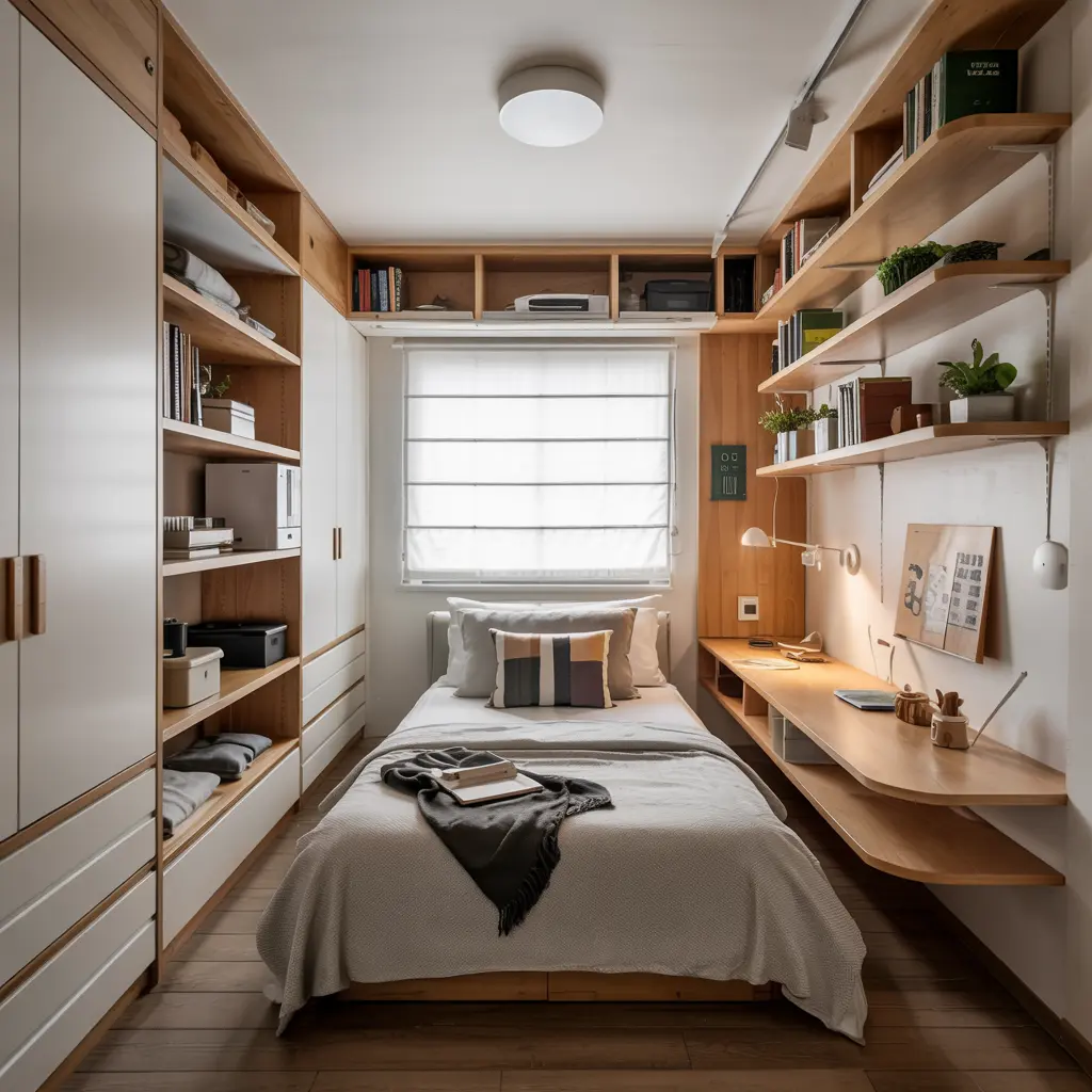 25 Clever Small Bedroom Storage Solutions to Declutter Your Life 32 Smart Storage Ideas for Tiny Apartments and Bedrooms