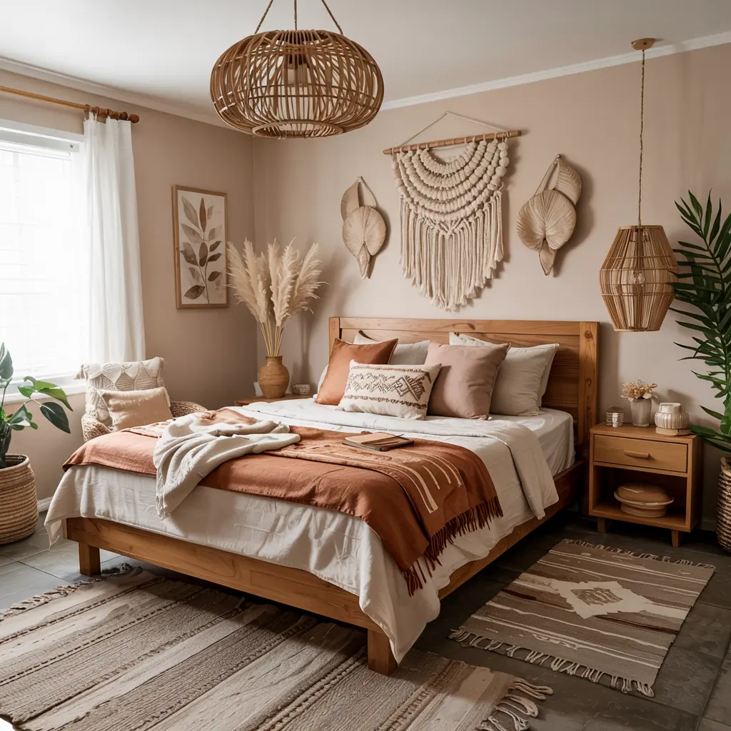 1. Warm Earthy Color Palette with Neutral and Terracotta Tones
