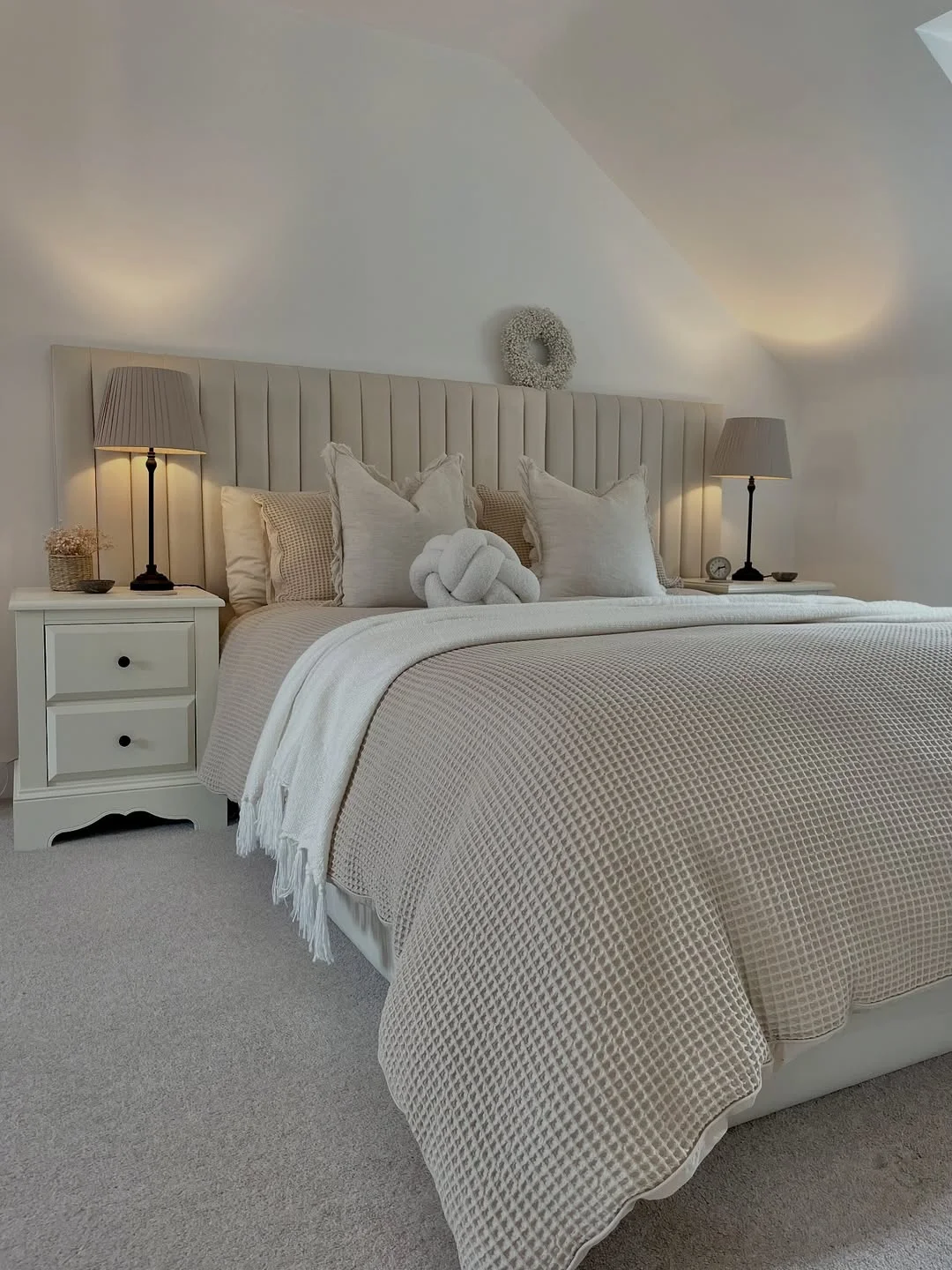 Soft Neutral Color Palette with Beige, Cream, and Blush Tones