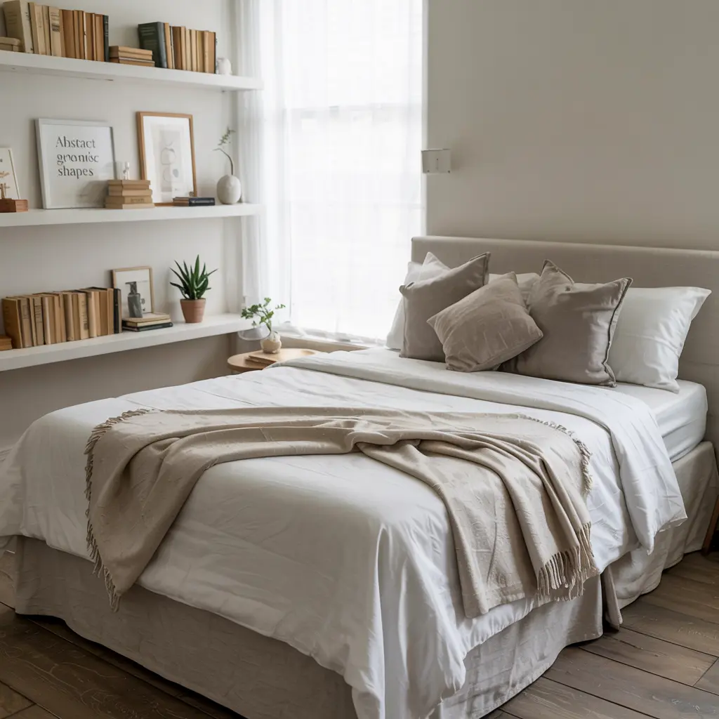10. Basic Floating Shelves for Function and Decor