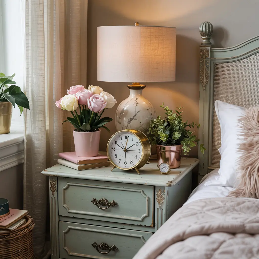 15. Retro Alarm Clock for a Classic Nightstand Touch