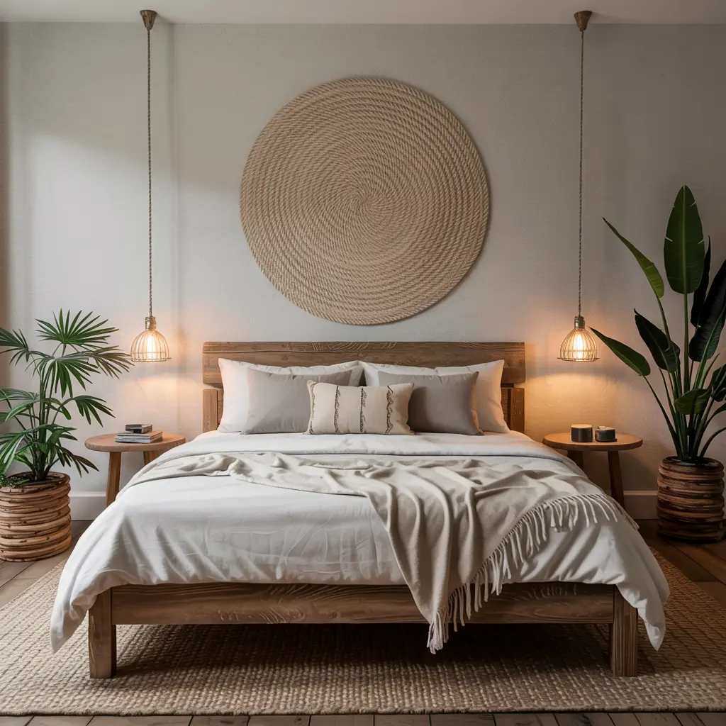 15.Low Bed Frame for a Relaxed Laid Back Feel