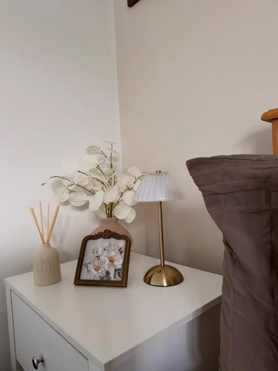 Minimal Gold or Rose Gold Table Lamp