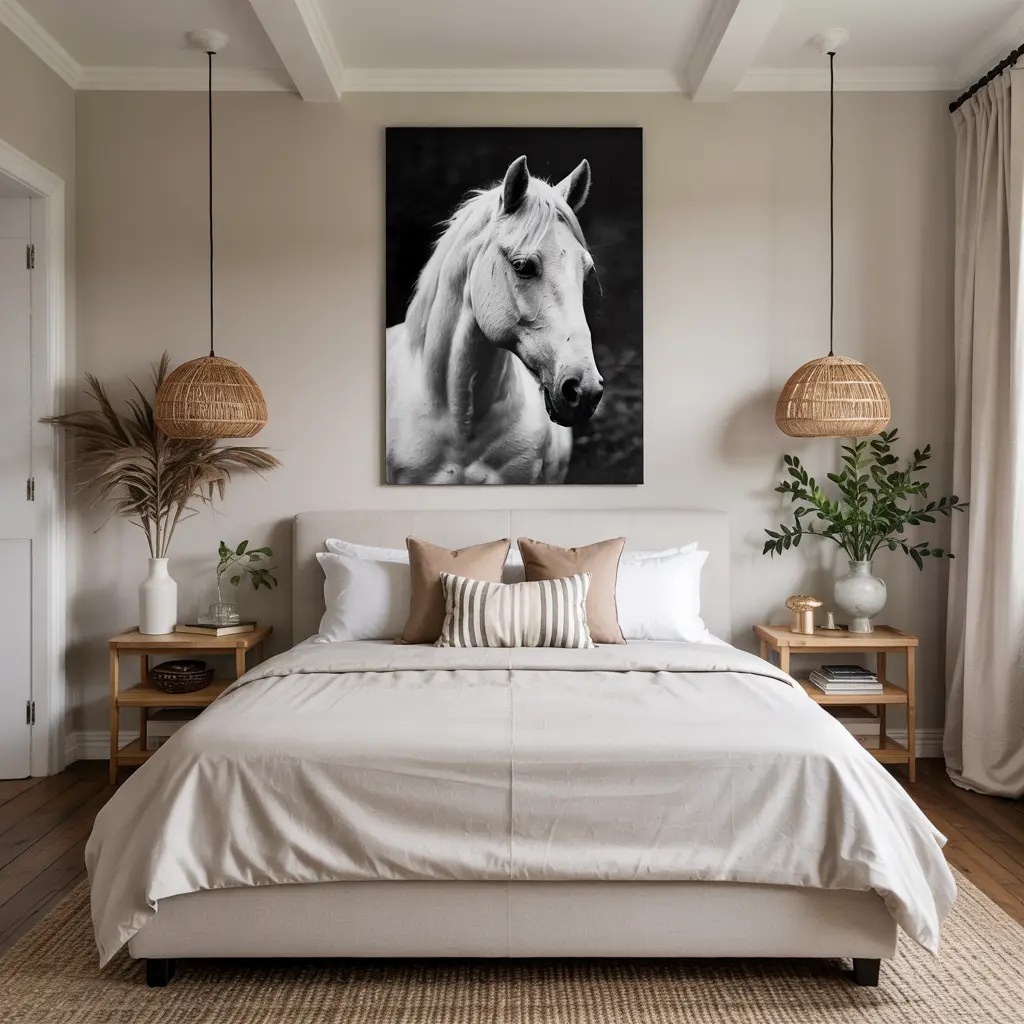 16. A Single Statement Piece of Wall Art