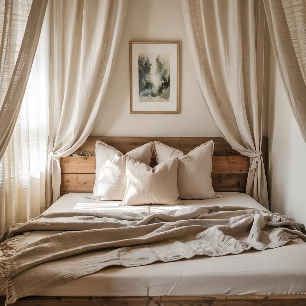 17.Soft Flowing Sheer Curtains for an Airy Vibe