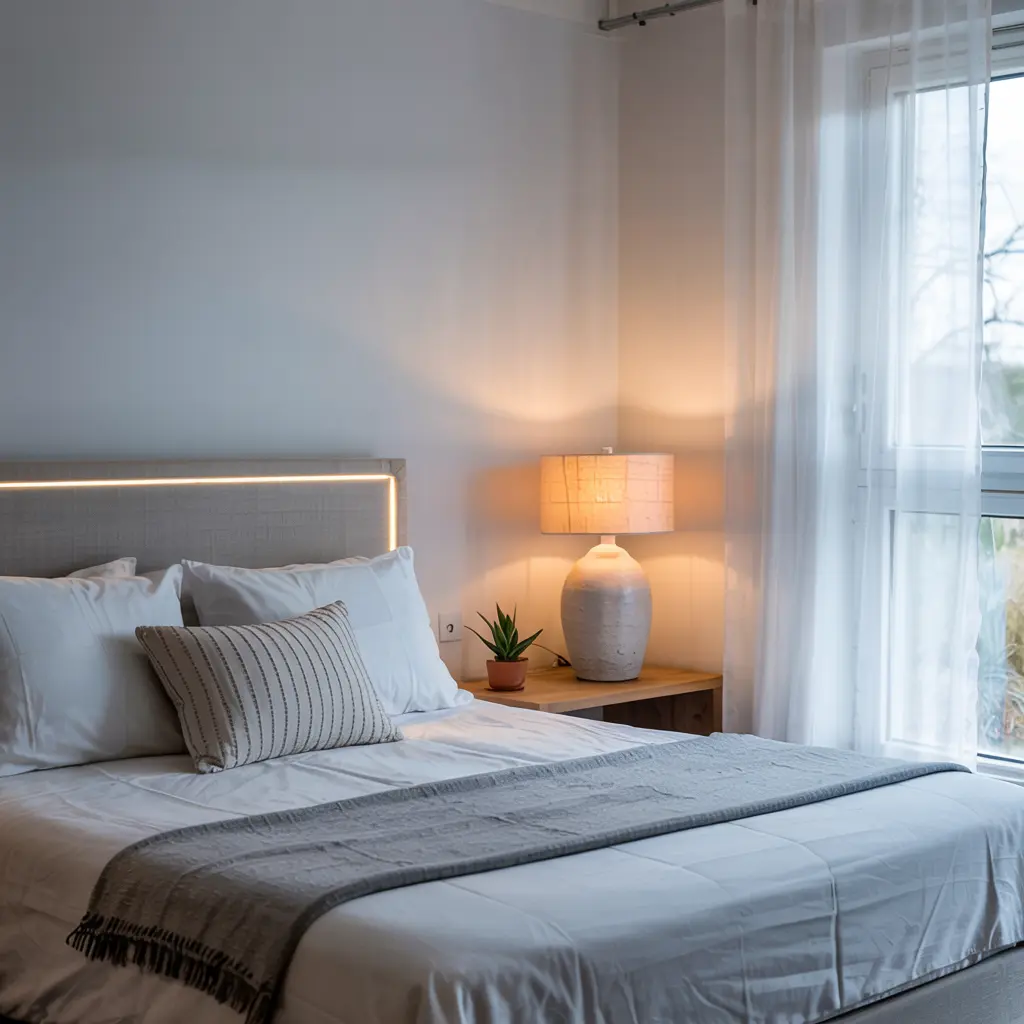 19. Soft Ambient Lighting with LED Bulbs