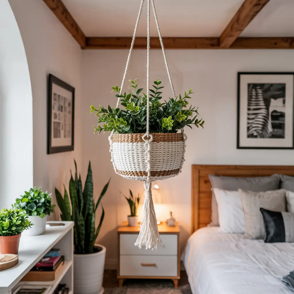 20 Trending DIY bedroom decor ideas for women 24 20. DIY Hanging Planters for a Fresh Look