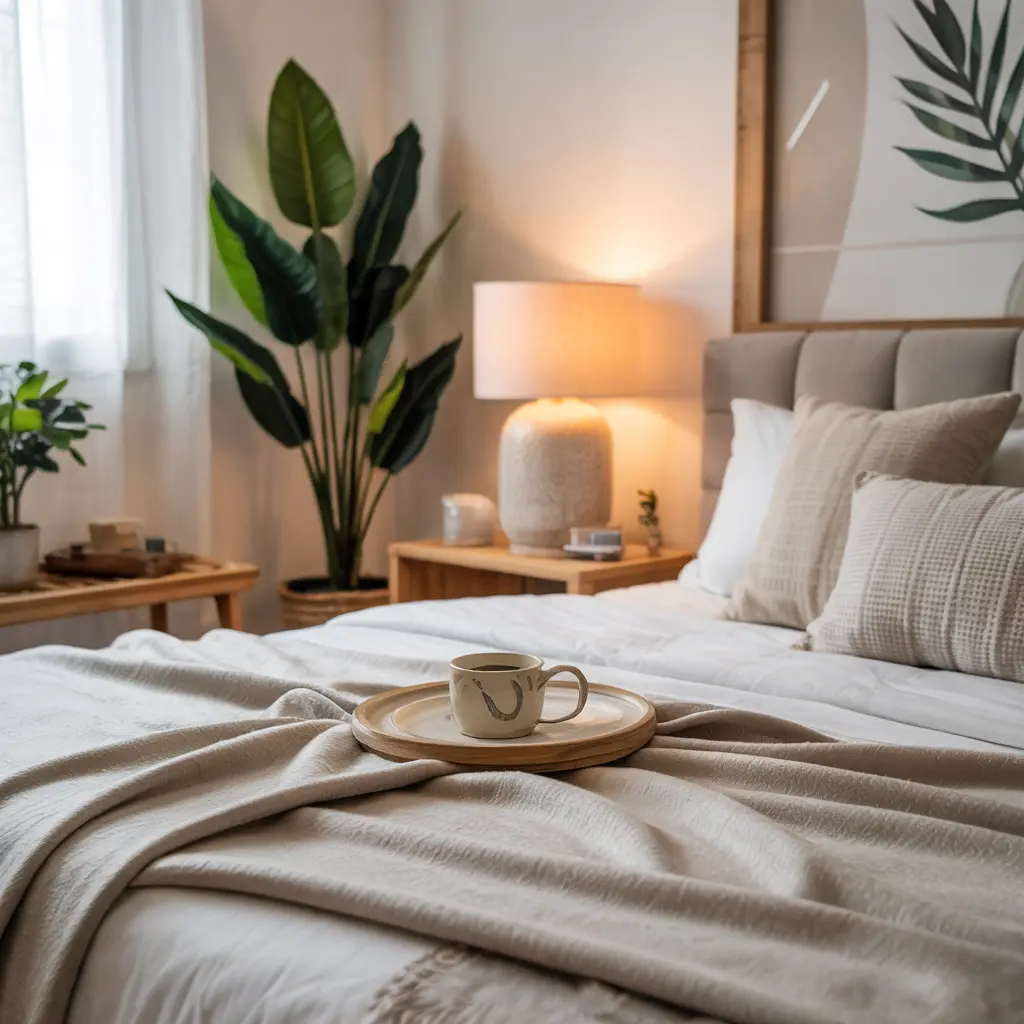 20. Soft Throw Blanket in Neutral Hues for a Cozy Touch