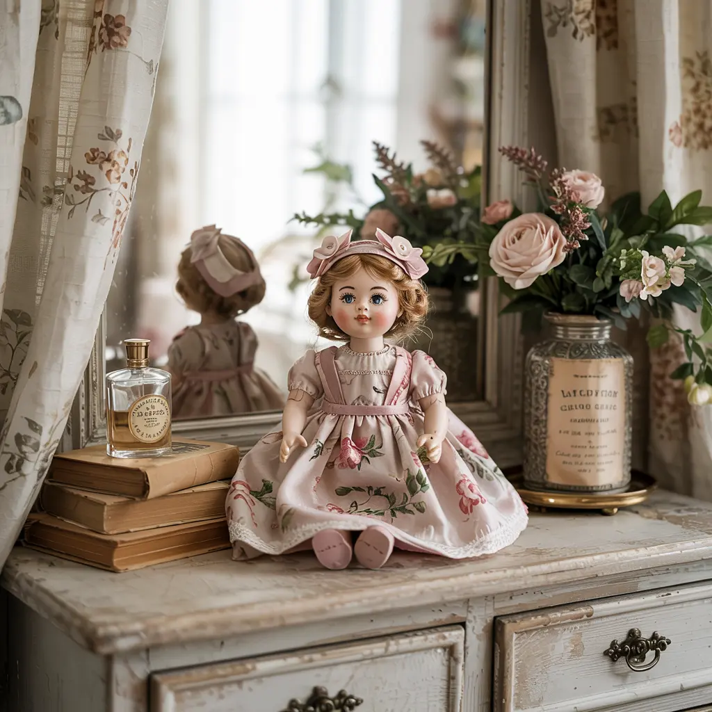 25. Porcelain Doll or Figurine for a Touch of Nostalgia