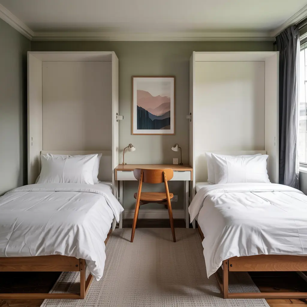 5. Murphy Beds for a Space Saving Sleeping Solution