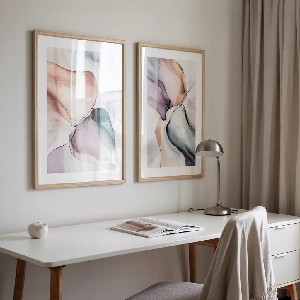 6. Abstract Art Prints for a Contemporary Vibe