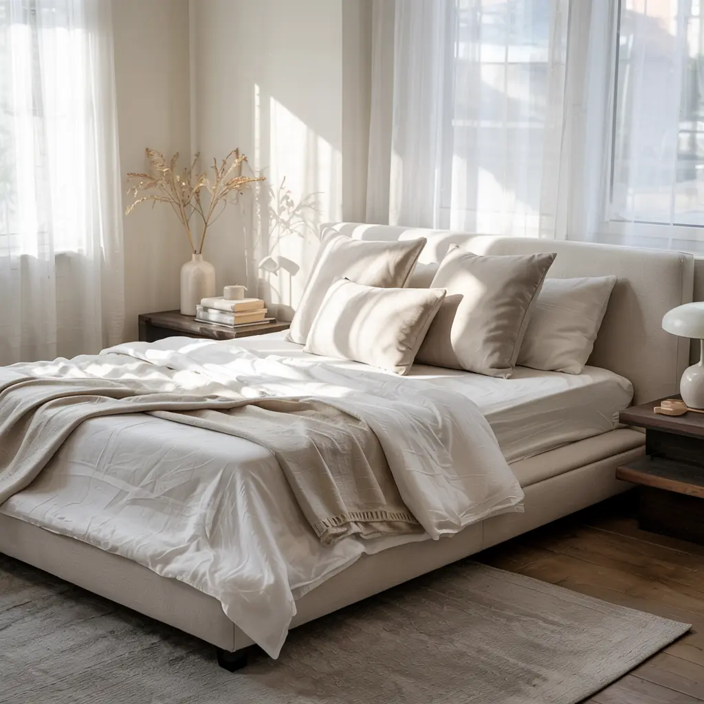 7. Two to Three Coordinated Accent Pillows