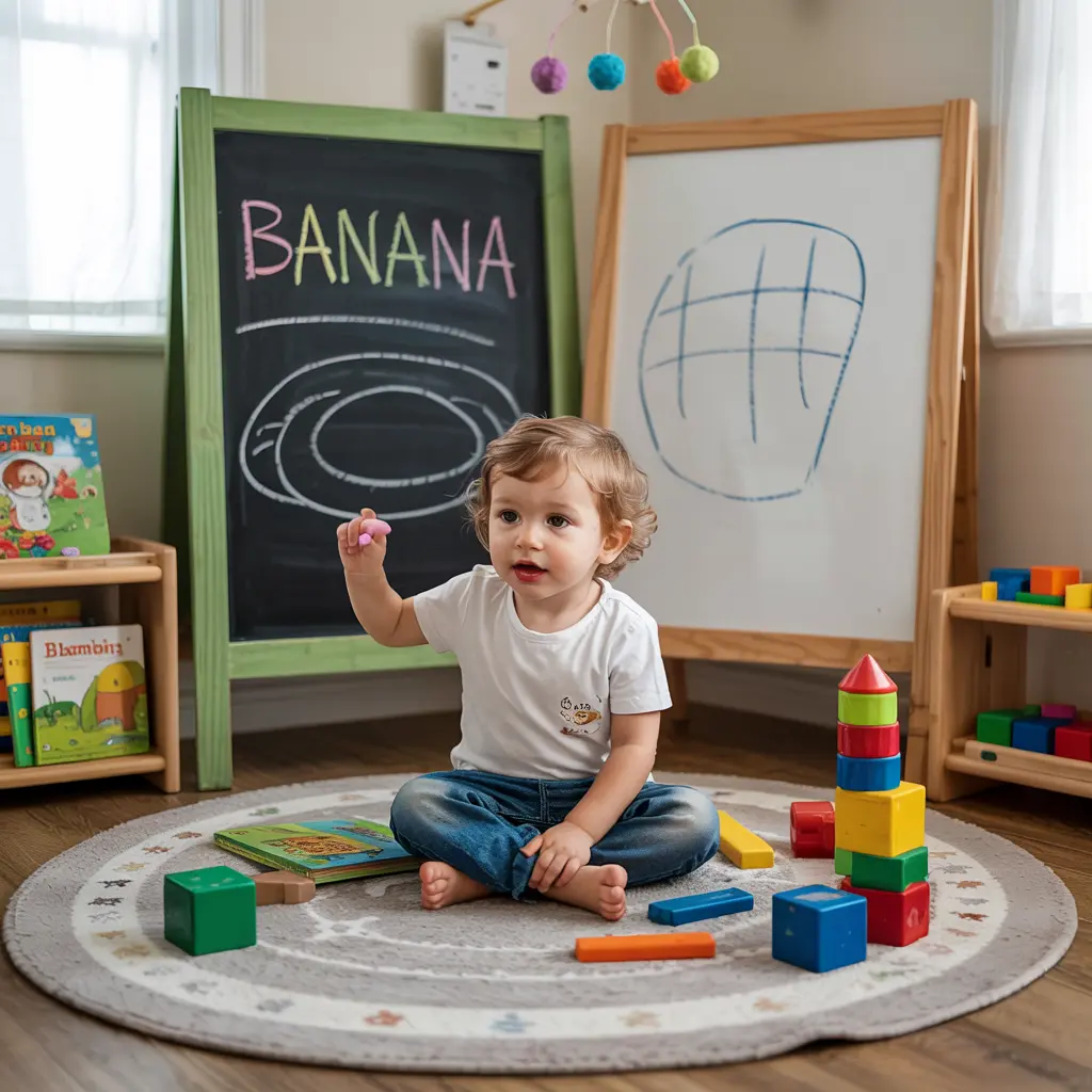 10. Chalkboard or Whiteboard Wall for Creativity