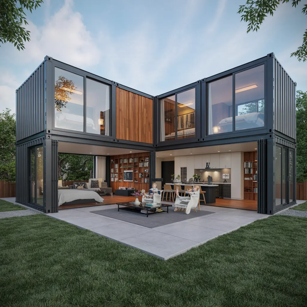 11. Multi Container Family Home with Spacious Interior