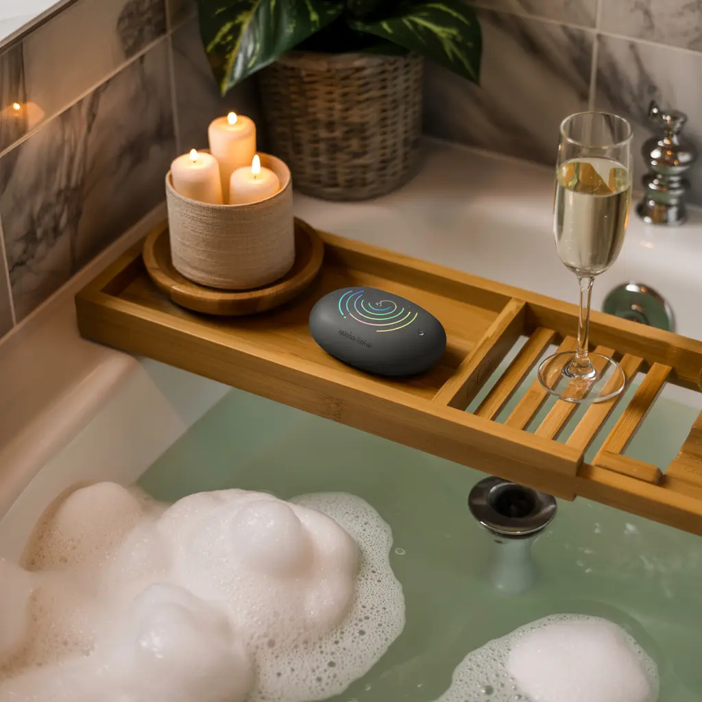 15. Incorporate a Bluetooth Waterproof Speaker for Music