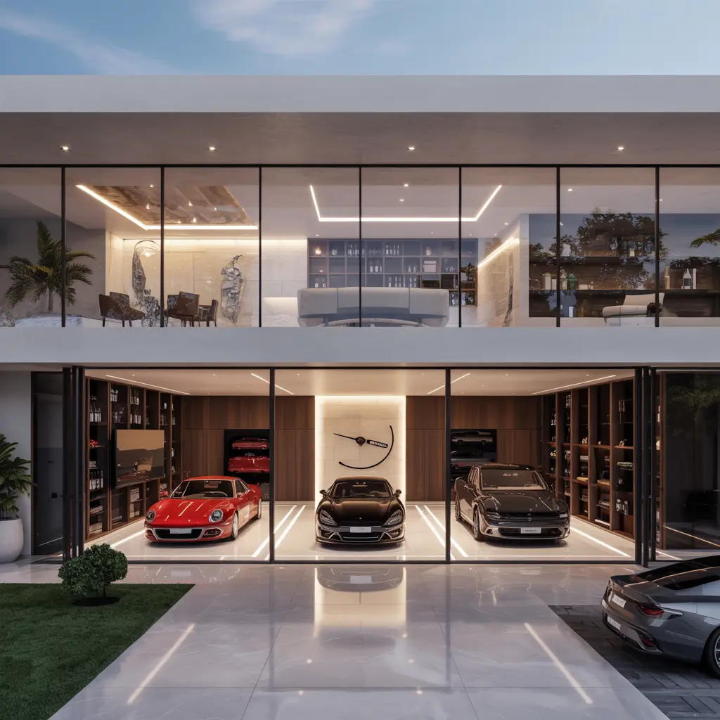 20. Luxury Modern Mansion with Triple Garage Space