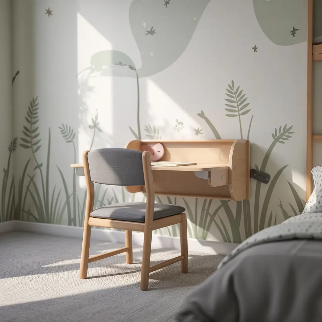 6. Foldable Study Desk for Homework Crafts