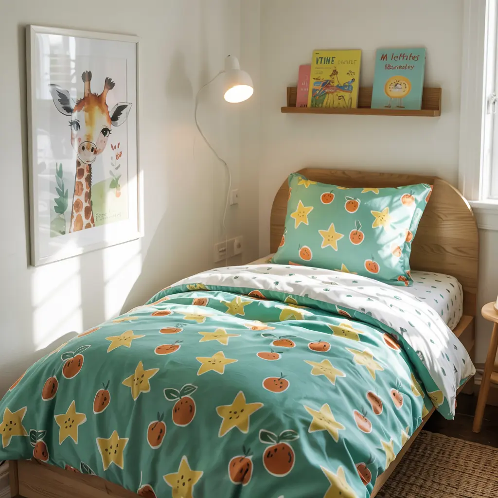 9. Fun Themed Bedding for a Personalized Look