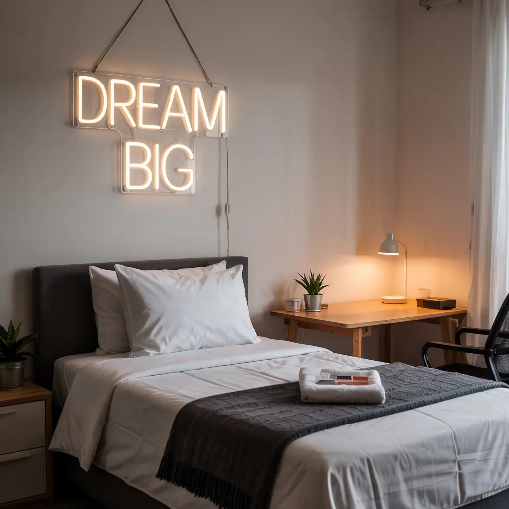 Neon Wall Signs for a Trendy Touch