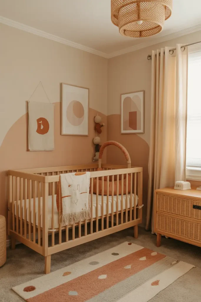 1. Neutral Nursery with Soft Earth Tones