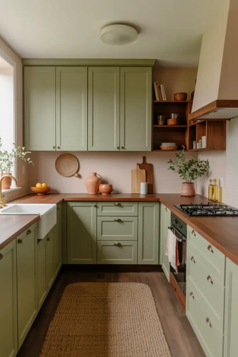 15 Stylish Green and Brown Kitchen Designs for Every Budget