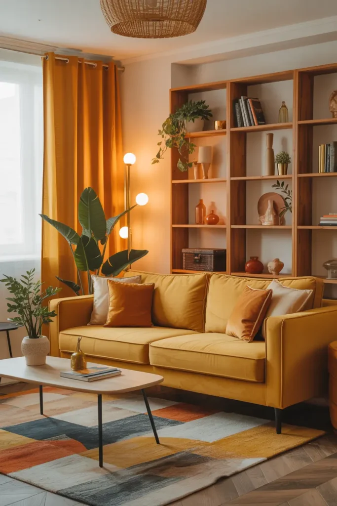 10. Golden Yellow and Mustard Hues for Warmth